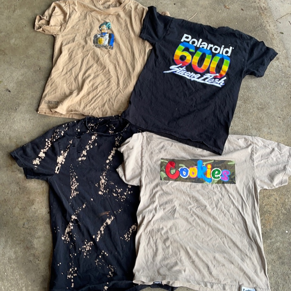 Four zumies miscellaneous T shirts